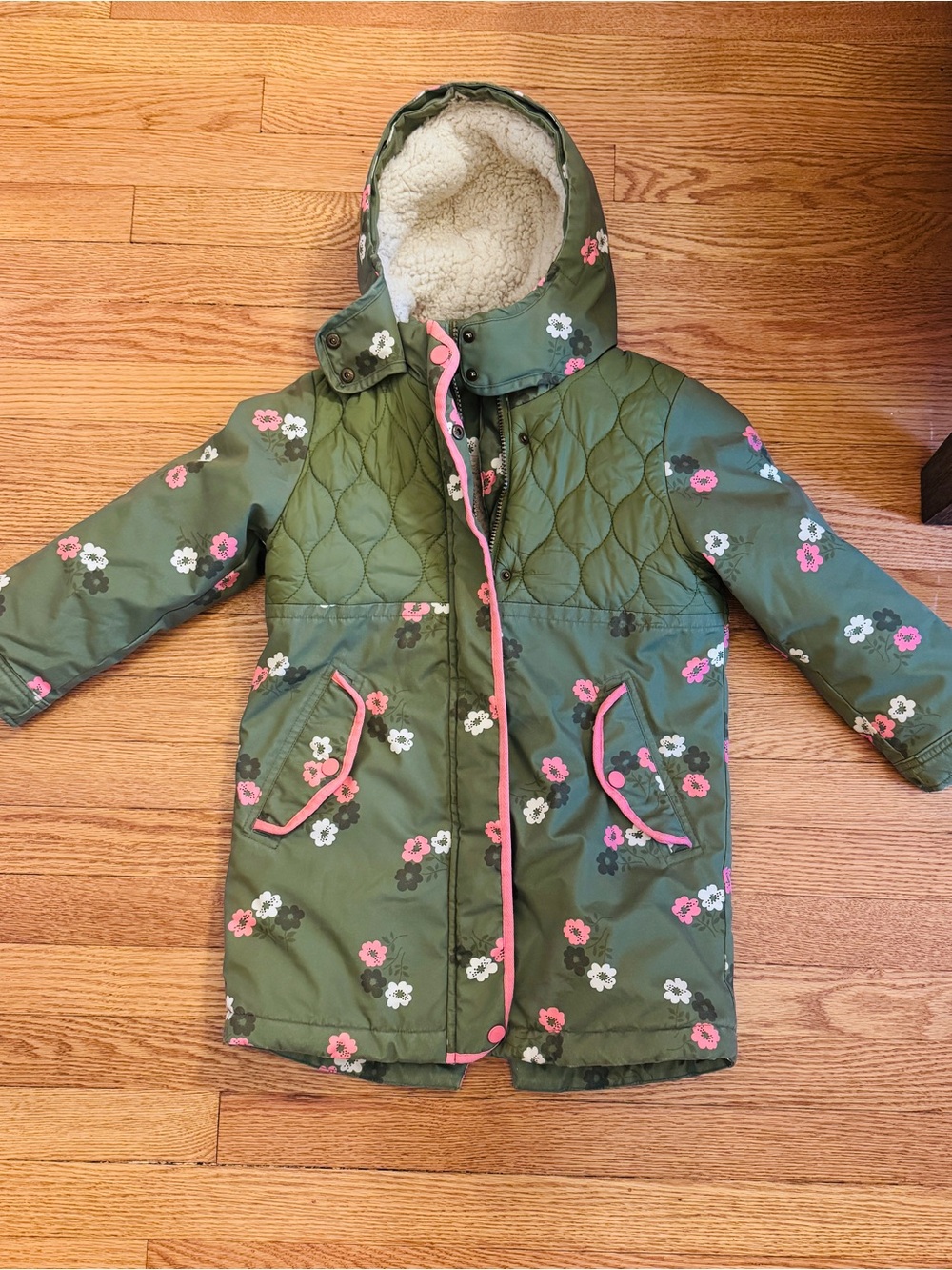 Mini Boden Longline Parka